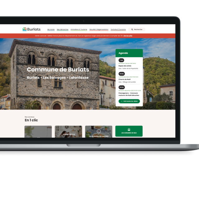 Site internet de burlats